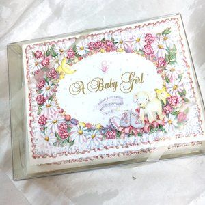 Birth Announcements “A Baby Girl”